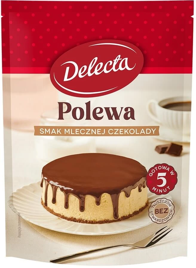 Delecta Topping Geschmack von Milchschokolade 100 g