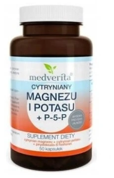 Medverita Magnesium + Kalium + P-5-P 50 Kapseln
