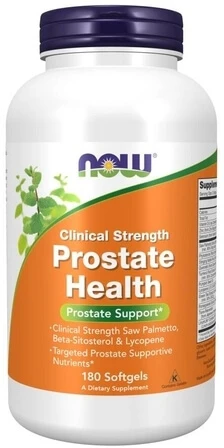Now Foods Prostate Health Clinical Strength 180 Kapseln
