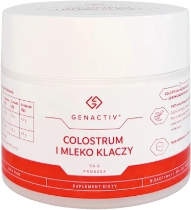 Genactiv Kolostrum und Stutenmilch 50 g