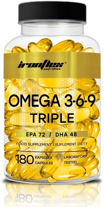 IronFlex Omega 3-6-9 Triple 180 Kapseln
