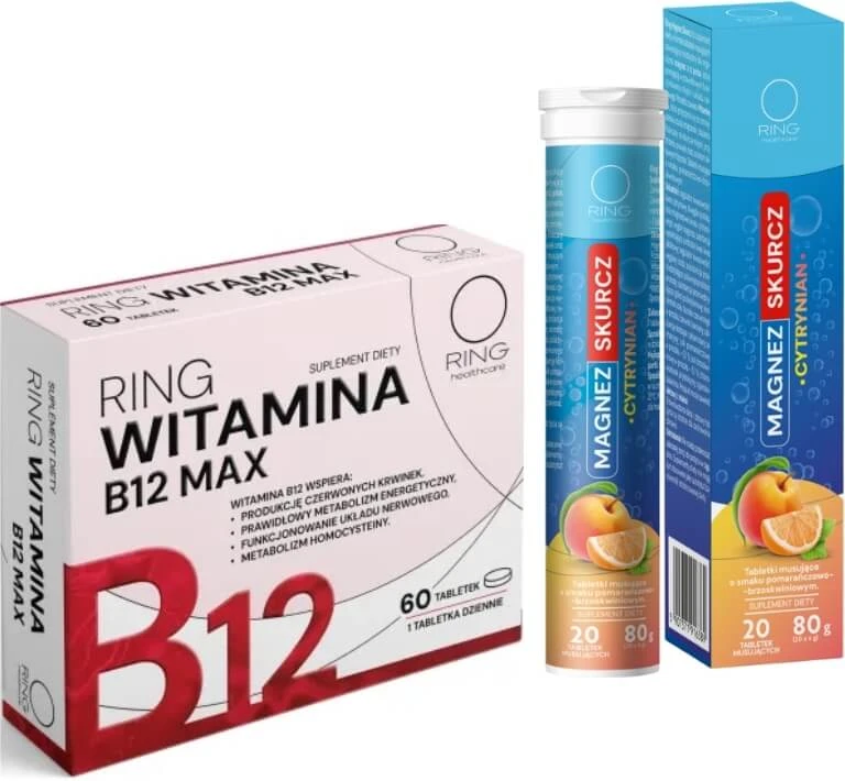 Ring Vitamin B12 + Magnesium-Kit