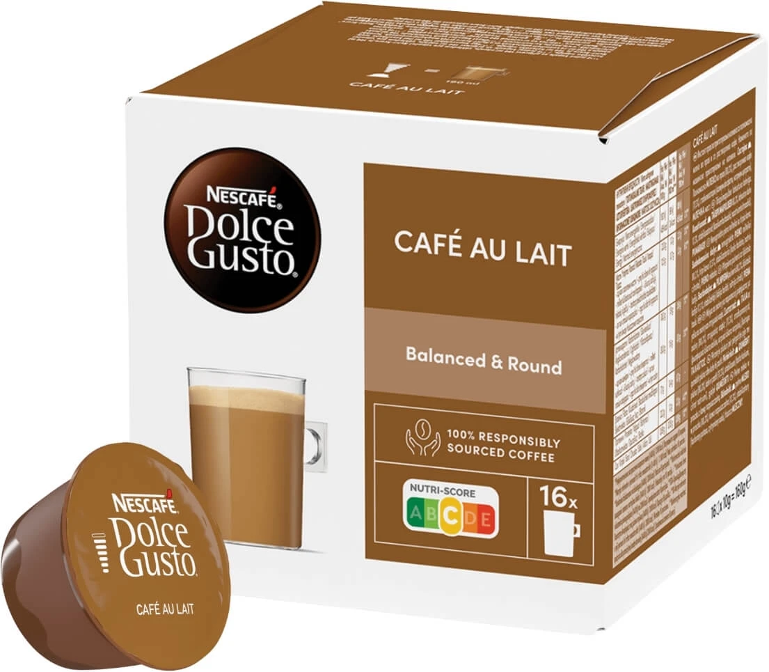 Nescafe Dolce Gusto Cafe Au Lait 16 Kapseln