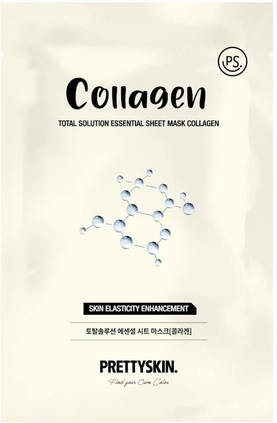 PRETTYSKIN Total Solution Essential Sheet Mask COLLAGEN
