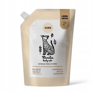 YOPE Jabón Líquido Vainilla Cedro Blanco Recambio 600 ml