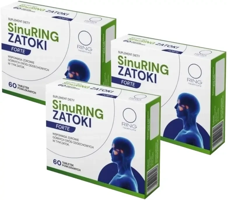 SinuRing Zatoki Forte 60 Tabletten Multipack x 3