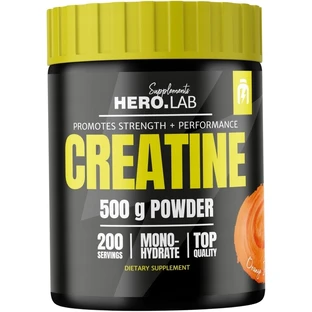 HIRO.LAB Kreatyna o smaku pomarańczowym 500 g