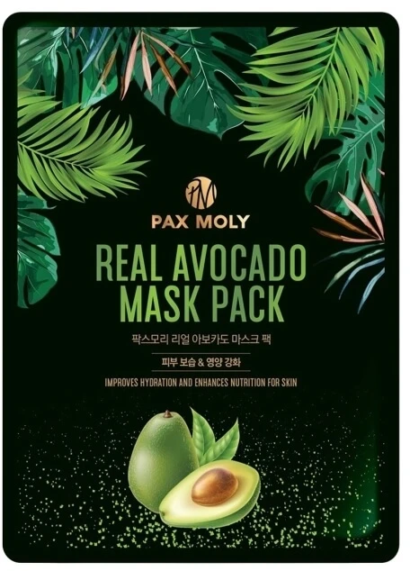 Pax Moly Hydratisierende und nährende Blattmaske mit