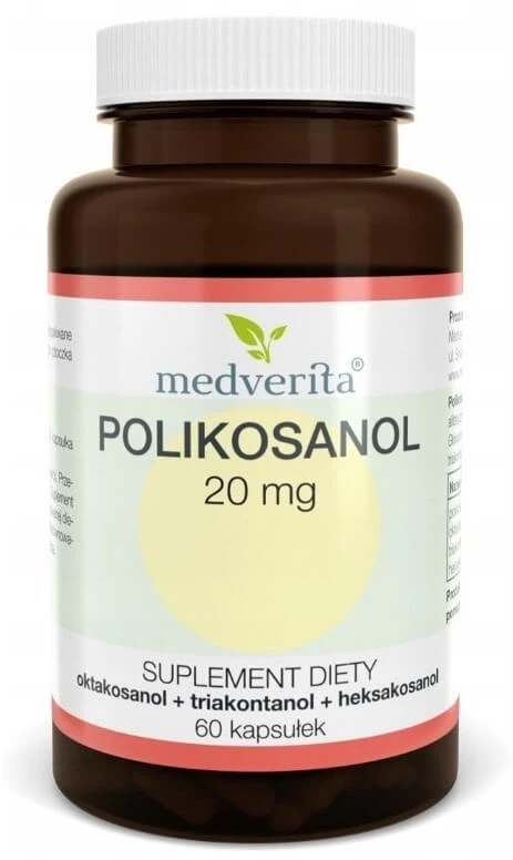 Medverita Polycosanol 20 mg 60 Kapseln