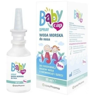 BABYCAP SPRAY Apă de mare nazală 1m+ 30 ml