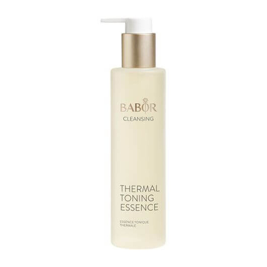 Lotiune tonica cu apa termala pentru toate tipurile de ten Thermal Toning Essence Cleansing, 200 ml, Babor