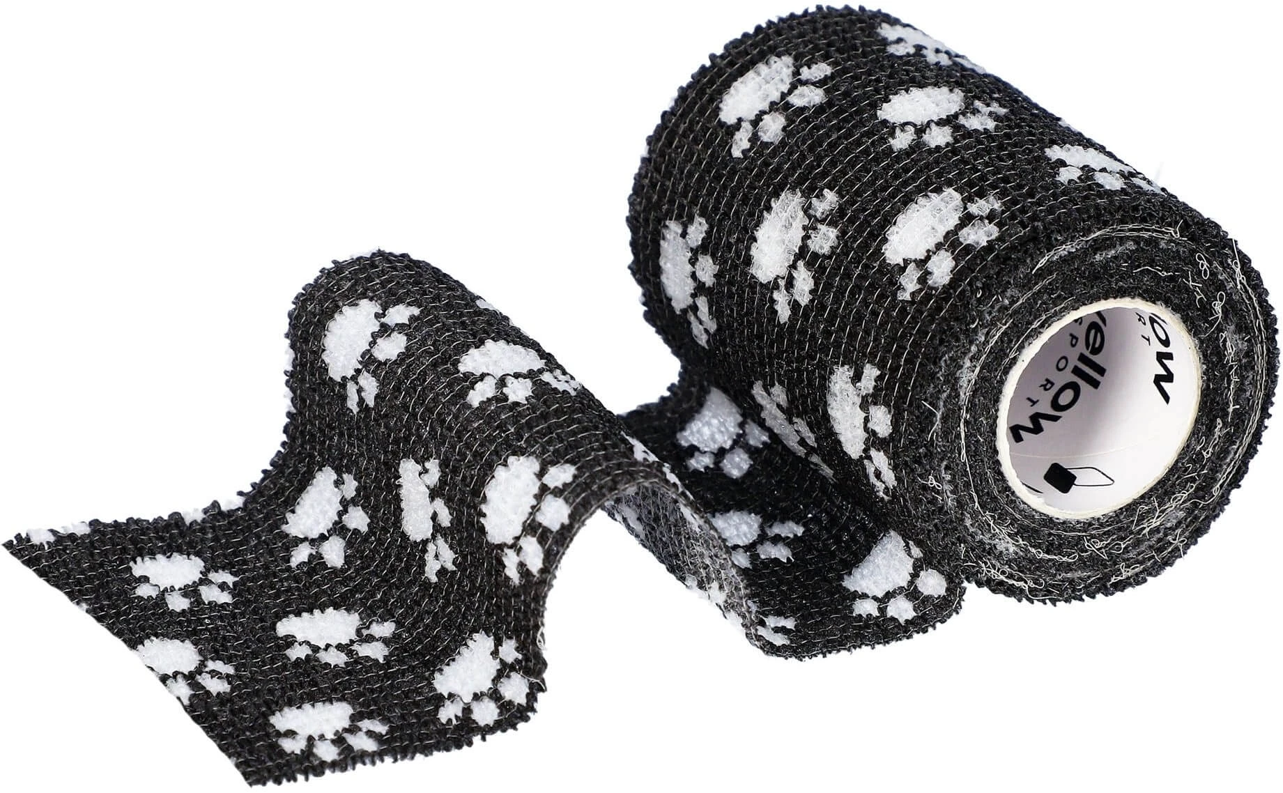 YellowBand Kohäsivbandage 7,5 cm x 4,5 m schwarz in Pfoten 1