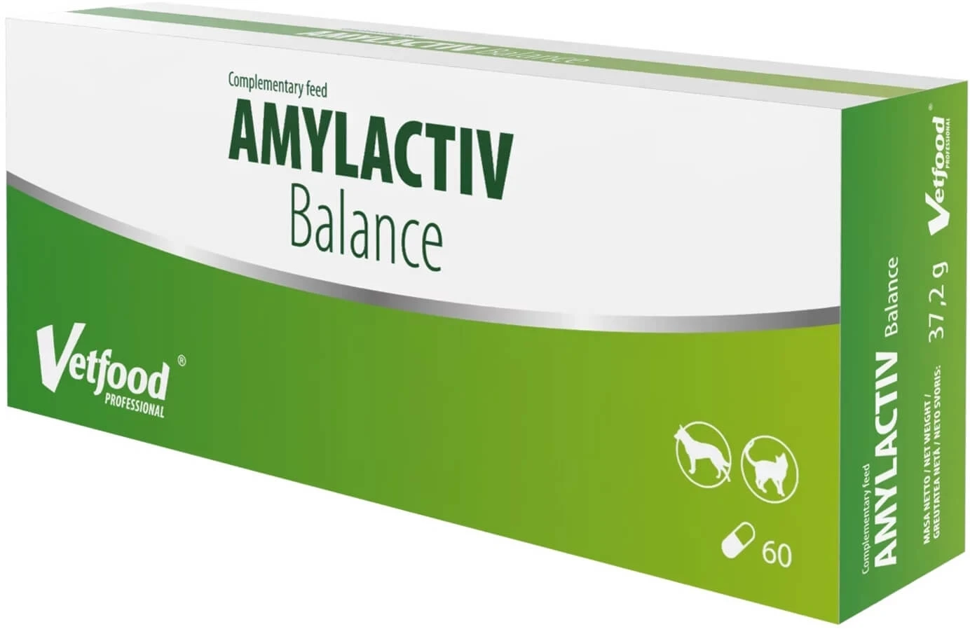 VETFOOD Amylactiv Balance 60 Kapseln