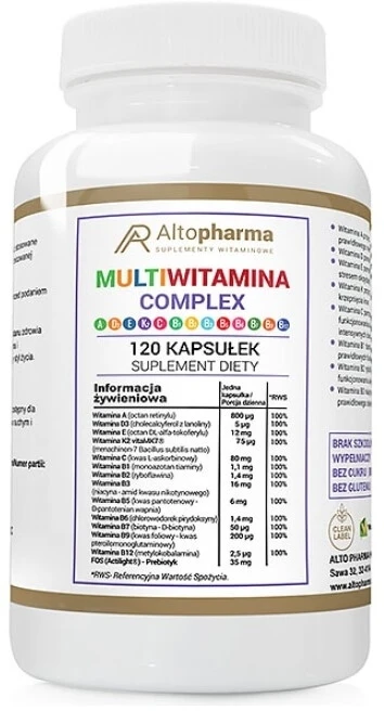 Altopharma Multivitamin-Komplex 120 Kapseln