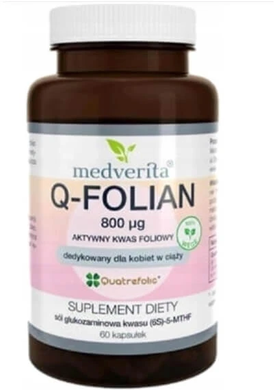 Medverita Q-Folat 800 mcg 60 Kapseln