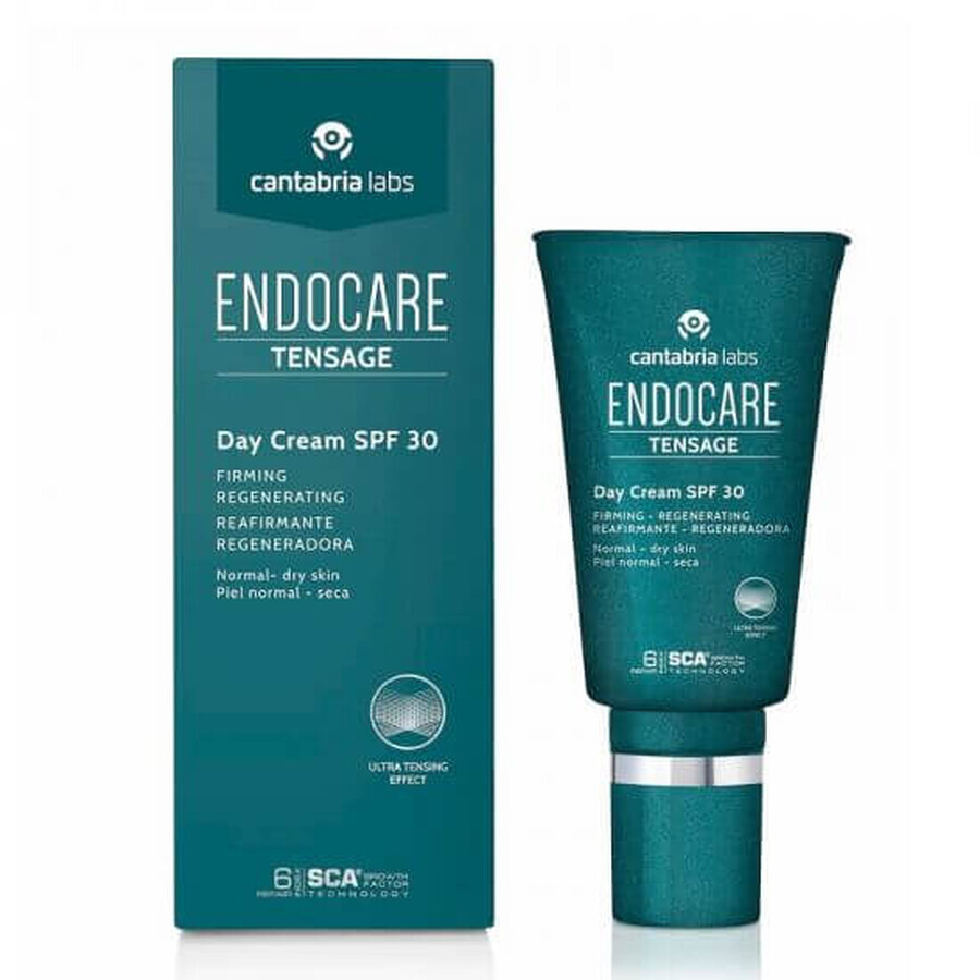 Endocare Tensage Day Cream SPF30 Crema Giorno, 50 ml, Cantabria Labs