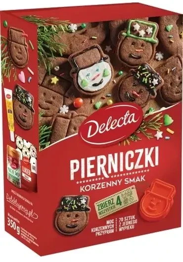 Delecta Lebkuchen Kekse Fertigmischung zum Backen 350 g