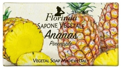 FLORINDA Natürliche Pflanzenseife Ananas 100 g
