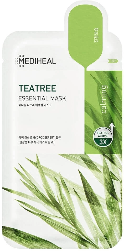 MEDIHEAL Teatree Essential Mask Beruhigende Blattmaske mit
