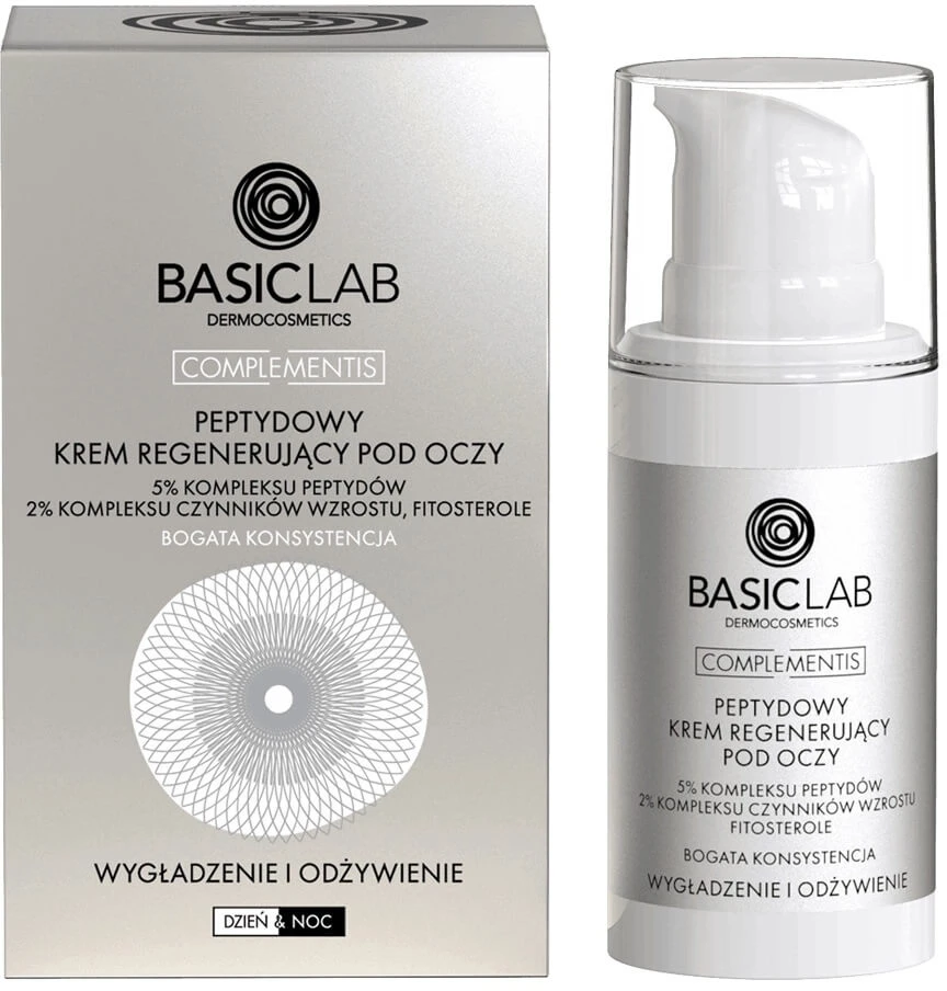 BasicLabPeptide regenerierende Augencreme mit 5% Komplex