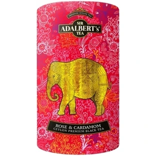 ADALBERT'S Ceylon ceai negru trandafir & cardamom 100g