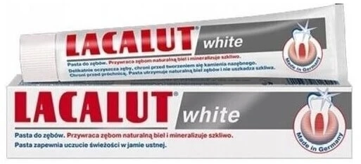 Lacalut White Whitening Zahnpasta 75 ml