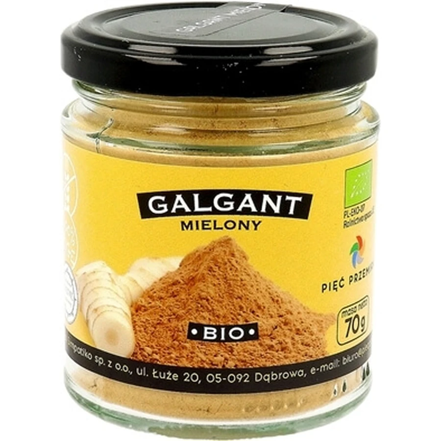 Cinci transformări Galganthus măcinat BIO 70 g