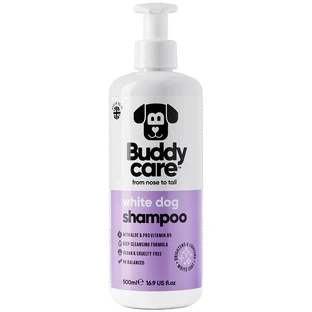 Buddycare Hundeshampoo, für weißes Haar, mit Aloe Vera und ...