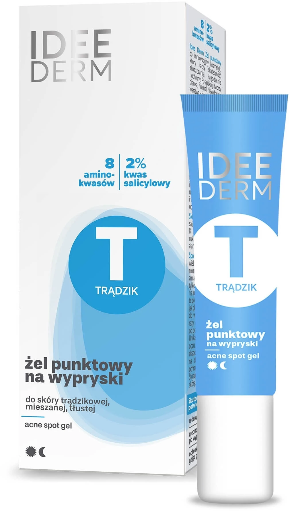 Idee Derm Eczema Gel für zu Akne neigende Haut, Mischhaut