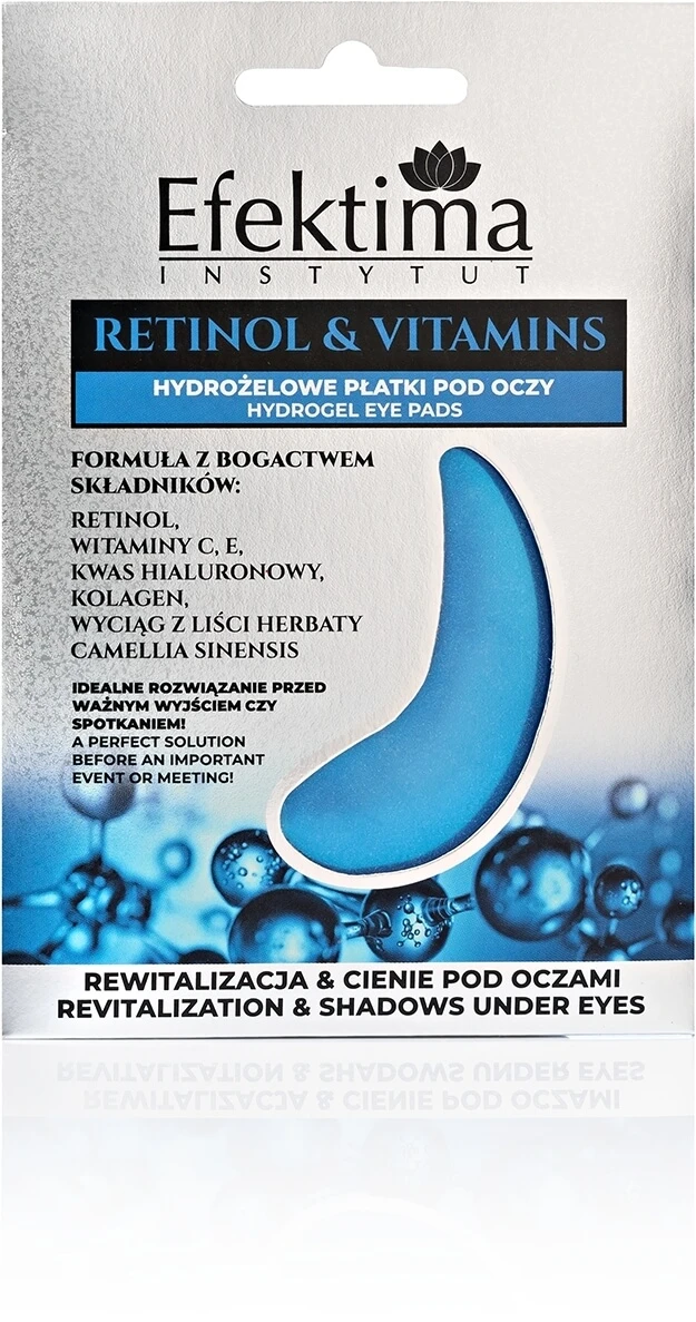 EFEKTIMA REVITANOL UND VITAMINE Hydrogel-Augenpflaster mit