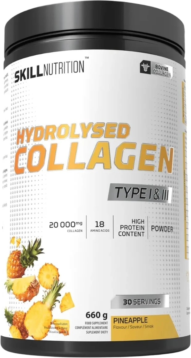 Skill Nutrition Hydrolysiertes Kollagen Typ I & III aromatisiert