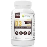 Wish Vitamin D3 2000 IU + PREBIOTIC 120 Kapseln