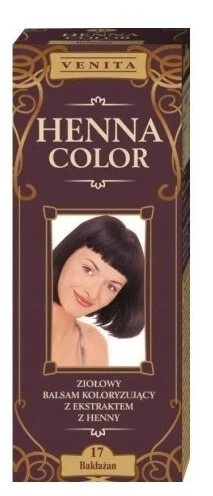 VENITA HENNA COLOR Kräuterfärbelotion 17 Aubergine