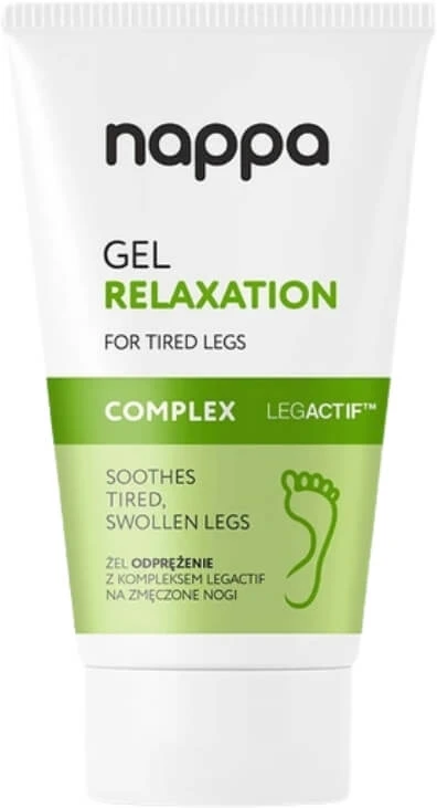 Silcare Nappa Foot Gel Entspannendes Gel für müde Füße