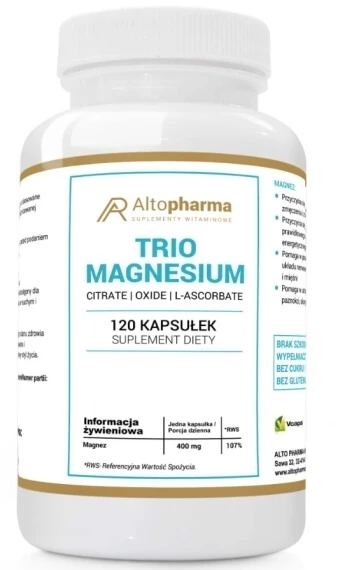 Altopharma Trio Magnesium 120 Kapseln
