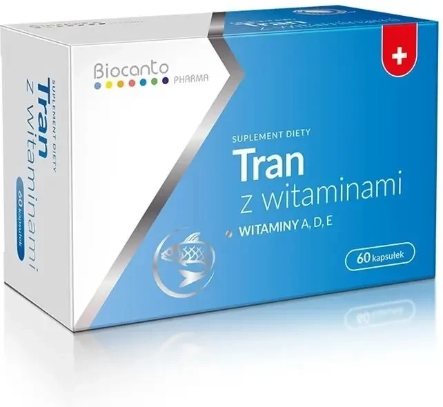 Biocanto Tranium mit Vitaminen A, D, E 60 Kapseln
