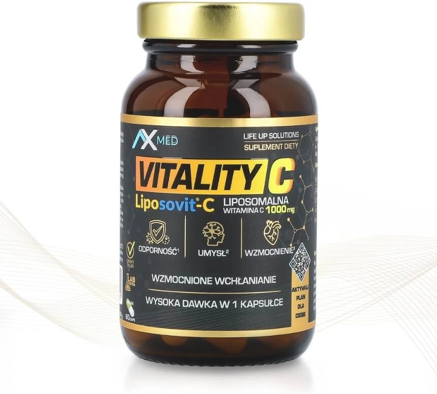 AX MED VITALITY C Liposomales Vitamin C 1000 60 Kapseln