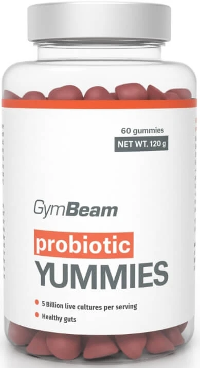 GymBeam Probiotics Yummies, Kirsche, 60 Kapseln