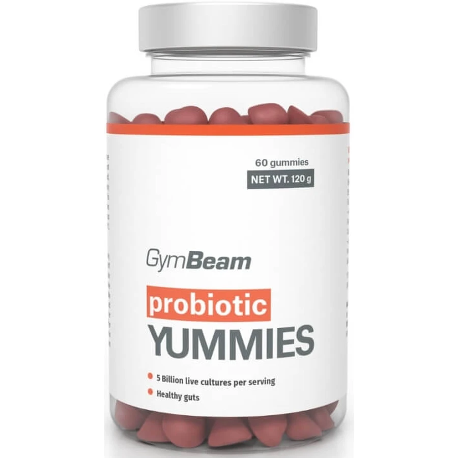 GymBeam Probiotics Yummies, cerise, 60 gélules