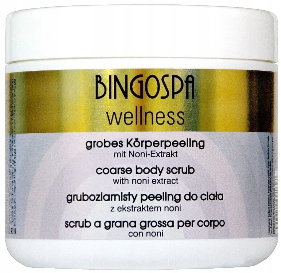BINGOSPA Grobes Körperpeeling Noni-Extrakt 550g