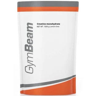 GymBeam 100% creatină monohidrat, aromă de lime-citrus, 250g