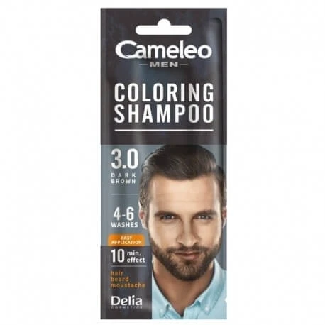 DELIA CAMELEO MEN Colorierendes Shampoo 3.0 Dunkelbraun