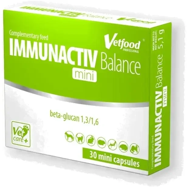 VETFOOD Immunactiv Balance mini 30 Kapseln