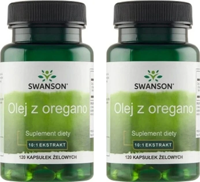 Swanson Oreganoöl-Extrakt 120 Kapseln Multipack x 2