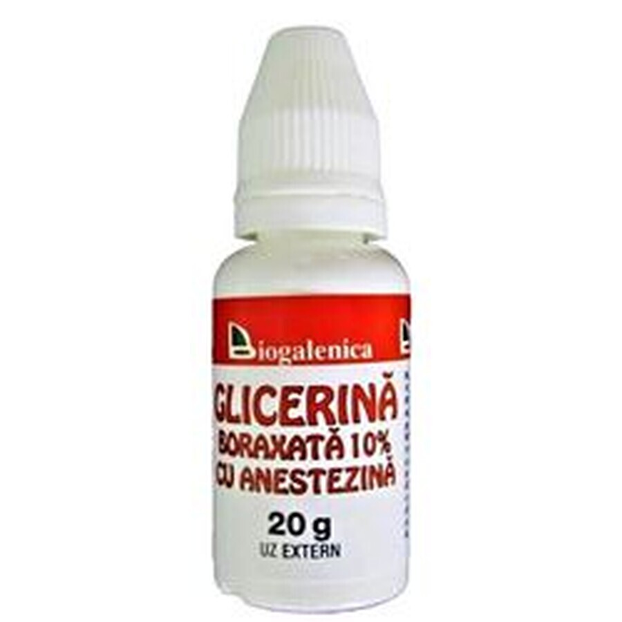 10% anesthetic boraxed glycerin - 20 ml, Biogalenica