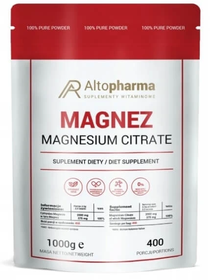 Altopharma Magnesium Pulver 500 g