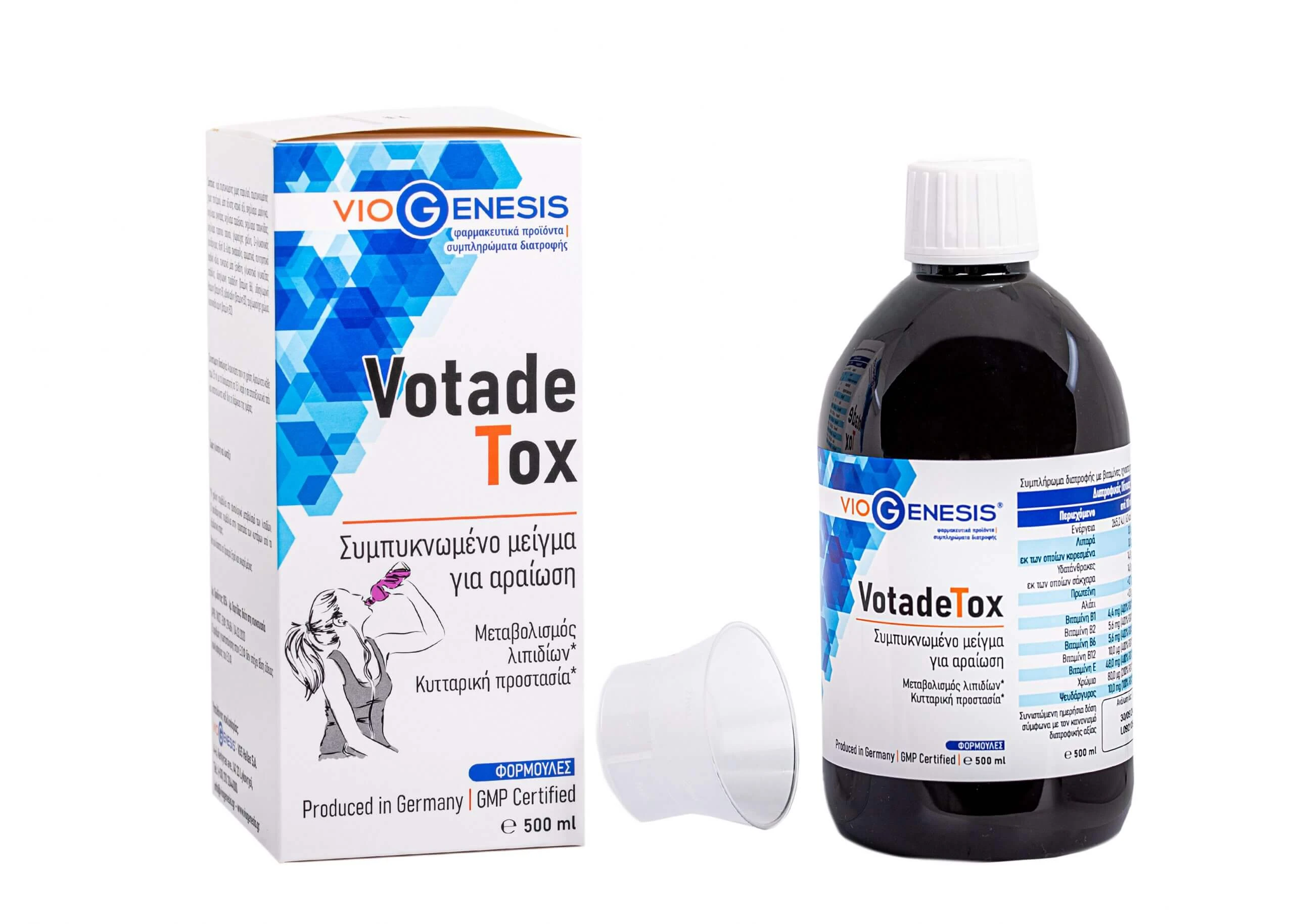 VioGenesis | VotadeTox Flüssigkeit | 500 ml