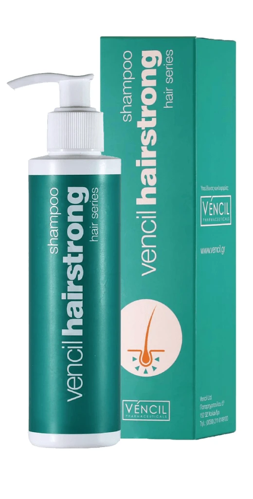 Vencil | Hairstrong Shampoo | Shampoo gegen Haarausfall | 170ml