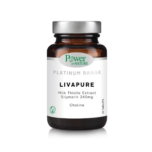 Power Health | Classics Platinum Livapure | Formule spéciale foie avec chardon-marie (silymarine) | 30Tabs