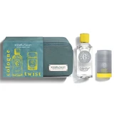 Roger & Gallet | Promo Twist Eau de Cologne Perfumy męskie 100ml & Solid Deodorant 24h Dezodorant sztyft dla mężczyzn 50g | 1 zestaw